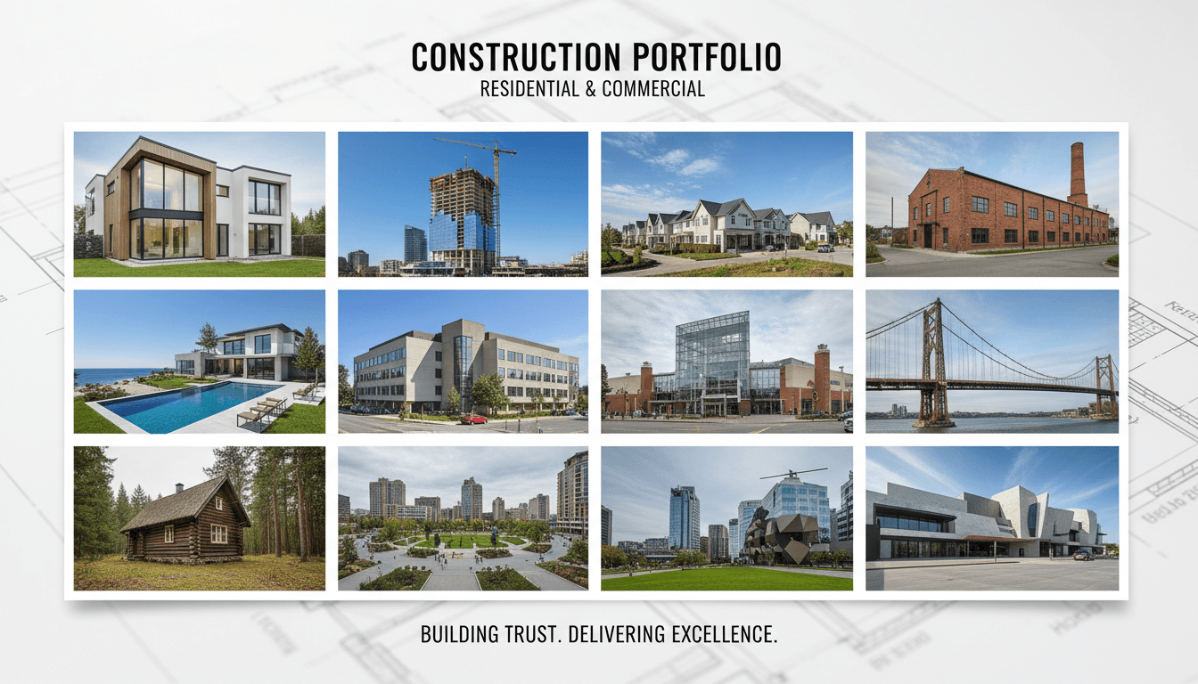 GAR Construction project portfolio showcase