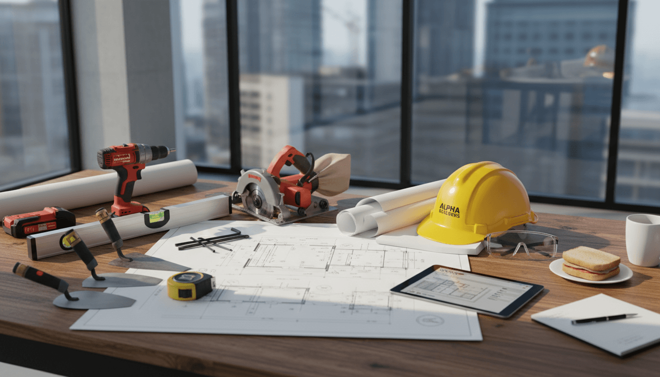 Professional construction planning and tools